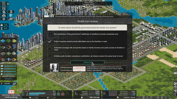 Citystate gameplay screenshot