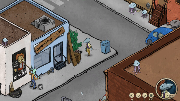 Clam Man 2: Open Mic gameplay screenshot
