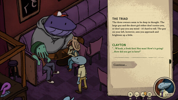 Clam Man 2: Open Mic gameplay screenshot