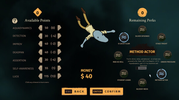 Clam Man 2: Open Mic gameplay screenshot