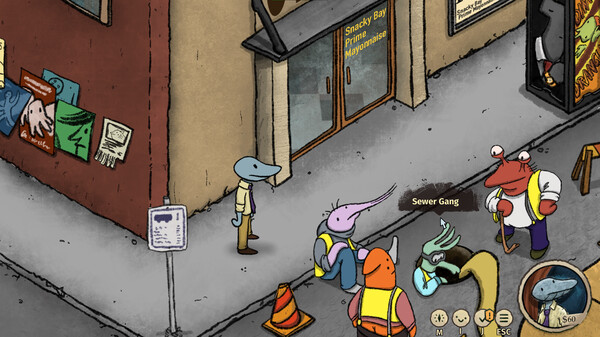 Clam Man 2: Open Mic gameplay screenshot