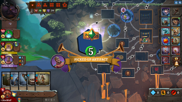 Clank! gameplay screenshot