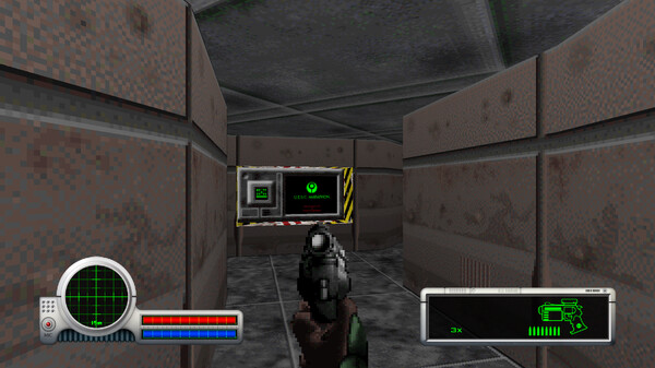 Classic Marathon gameplay screenshot