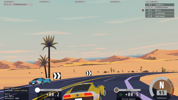 Classic Sport Driving gameplay screenshot
