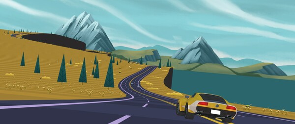 Classic Sport Driving gameplay screenshot