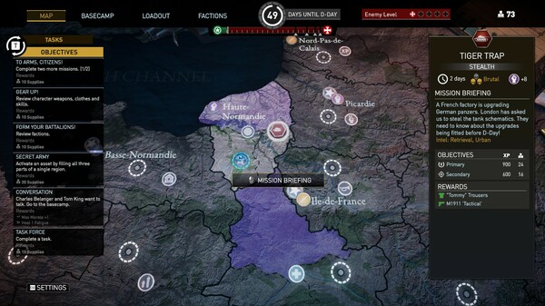 Classified: France '44 gameplay screenshot