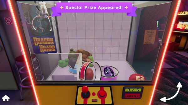 Claw Machine Sim gameplay screenshot