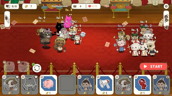 Claws & Chaos gameplay screenshot