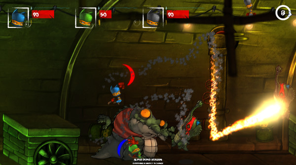 Claws of Furry gameplay screenshot