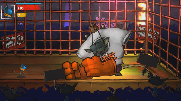 Claws of Furry gameplay screenshot
