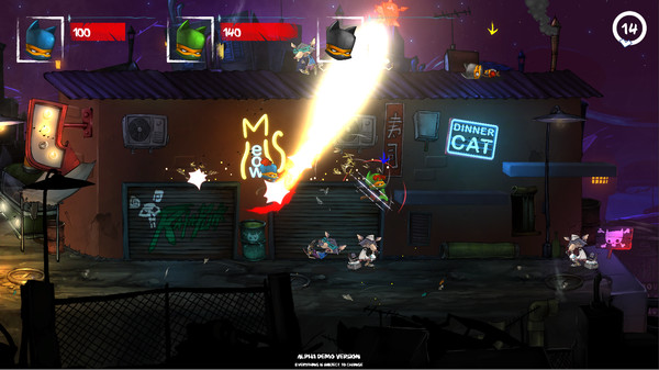 Claws of Furry gameplay screenshot