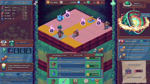 Click Click Dig: Prologue gameplay screenshot