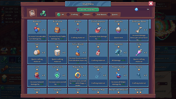 Click Click Dig: Prologue gameplay screenshot