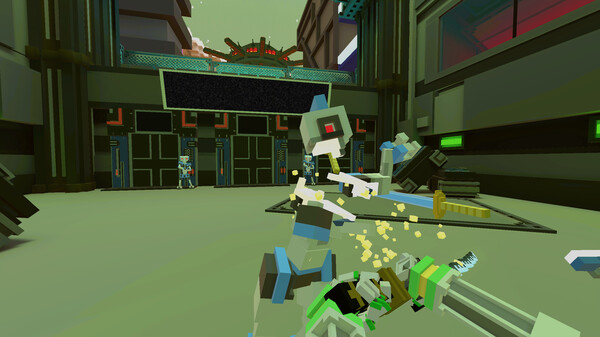 Clone Drone in the Hyperdome gameplay screenshot