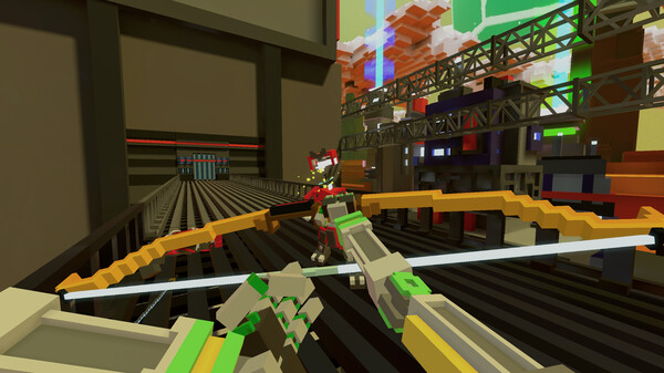 Clone Drone in the Hyperdome gameplay screenshot