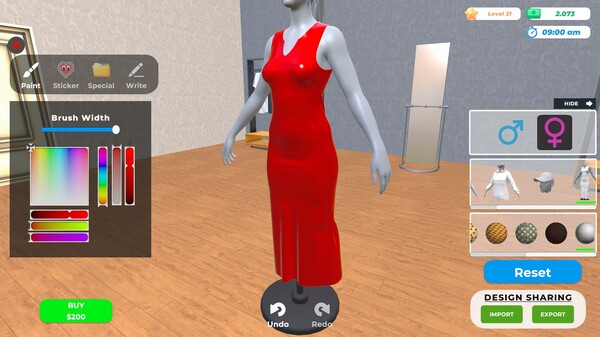 Clothing Store Simulator gameplay screenshot