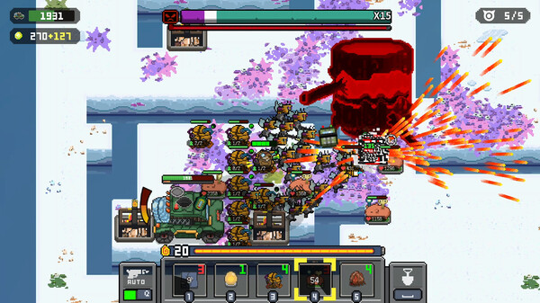 Cluckmech Oasis gameplay screenshot