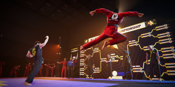 Cobra Kai 2: Dojos Rising gameplay screenshot