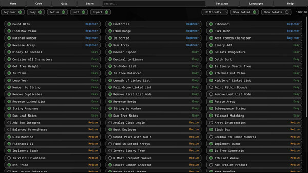 Code Trainer gameplay screenshot