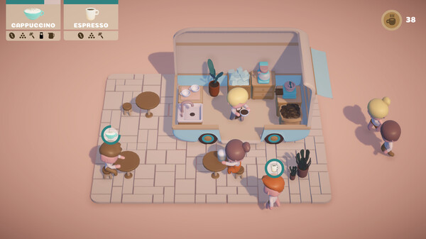 Coffee Caravan gameplay screenshot