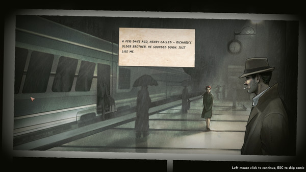 Coffee Noir - Business Detective Game gameplay screenshot
