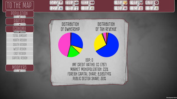 Collapse: A Political Simulator gameplay screenshot