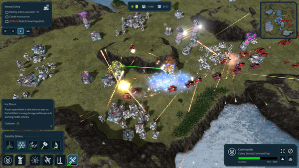 Colony Siege gameplay screenshot