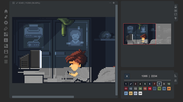 Coloring Game 2 gameplay screenshot