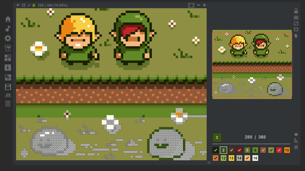 Coloring Game 4 gameplay screenshot