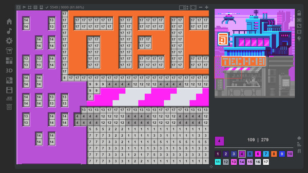 Coloring Game 5 gameplay screenshot