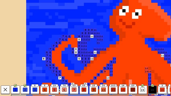 Coloring Pixels gameplay screenshot
