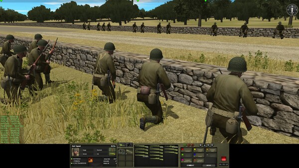 Combat Mission Fortress Italy gameplay screenshot
