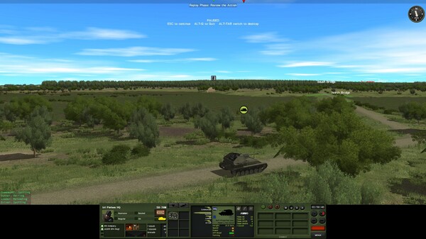 Combat Mission: Red Thunder gameplay screenshot