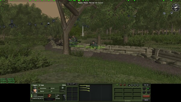 Combat Mission: Red Thunder gameplay screenshot