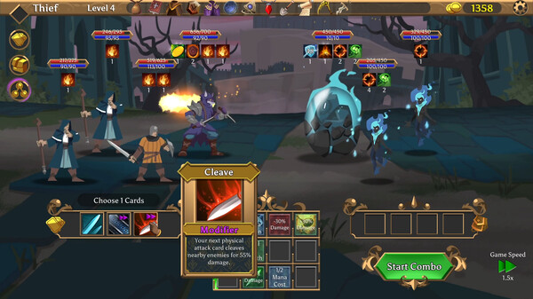 Combo Card Clashers gameplay screenshot
