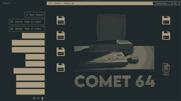 Comet 64 gameplay screenshot
