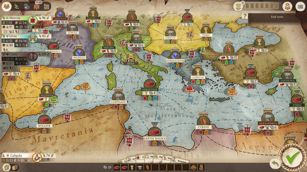 Concordia: Digital Edition gameplay screenshot