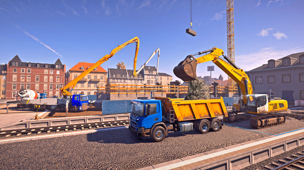 Construction Simulator gameplay screenshot