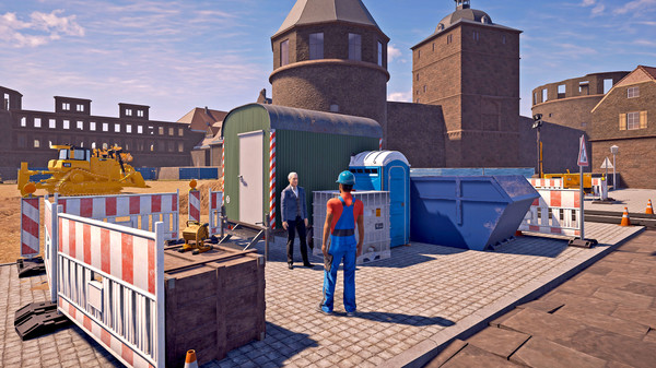 Construction Simulator gameplay screenshot