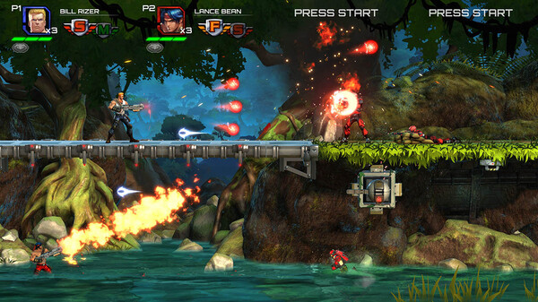 Contra: Operation Galuga gameplay screenshot