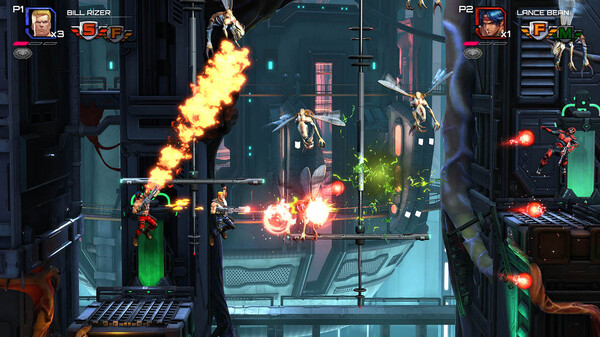 Contra: Operation Galuga gameplay screenshot
