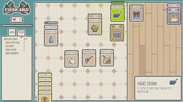 Cookard gameplay screenshot