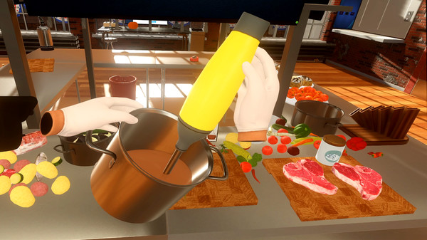 Cooking Simulator VR gameplay screenshot