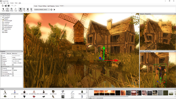 CopperCube 6 Game Engine gameplay screenshot
