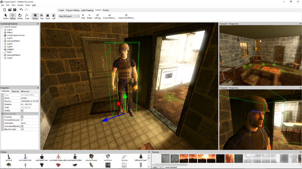 CopperCube 6 Game Engine gameplay screenshot