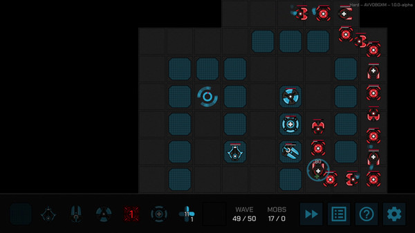 Core Defense gameplay screenshot