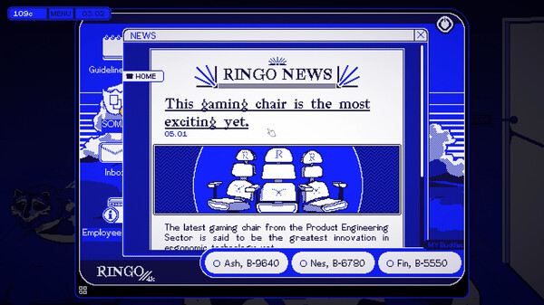 CorpoNation: The Sorting Process gameplay screenshot