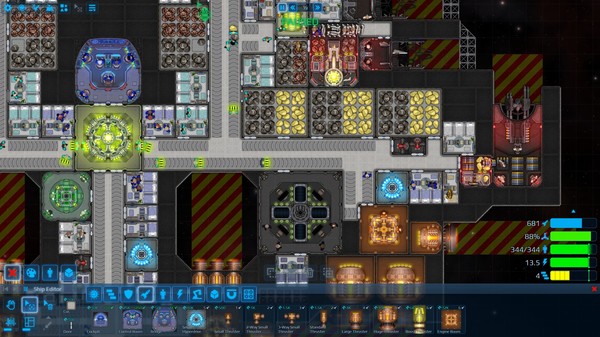 Cosmoteer: Starship Architect & Commander gameplay screenshot