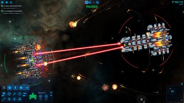 Cosmoteer: Starship Architect & Commander gameplay screenshot