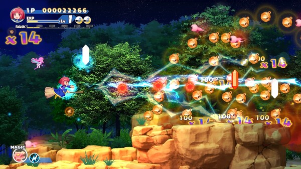 COTTOn Rock'n'Roll -SUPERLATIVE NIGHT DREAMS- gameplay screenshot